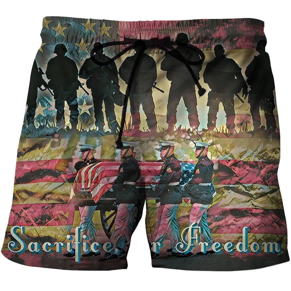 All Over Printed Sacrifice For Freedom Shirts - Amaze Style™-Apparel