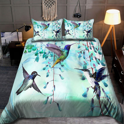 Hummingbird Art Bedding Set