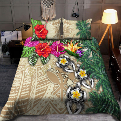 Kanaka Maoli (Hawaiian) Polynesian Bedding Set