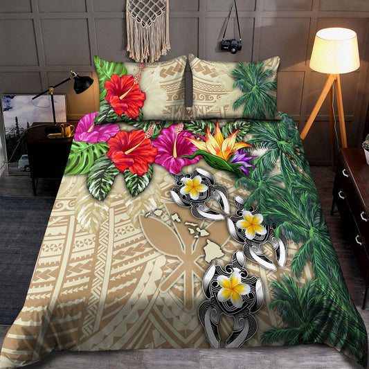 Kanaka Maoli (Hawaiian) Polynesian Bedding Set