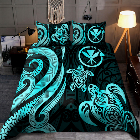Kanaka Maoli (Hawaiian) Polynesian Bedding Set