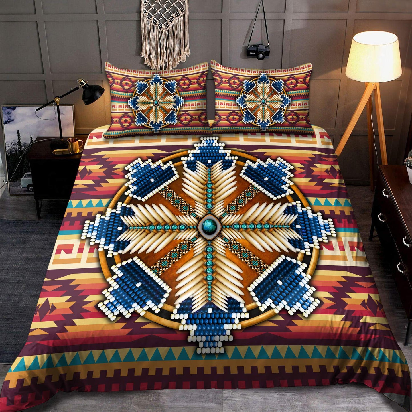 Native American 3D All Over Printed Bedding Set