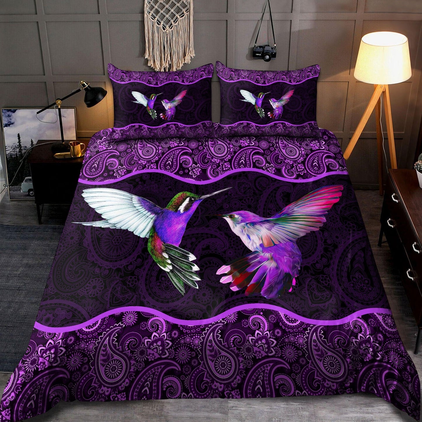 Hummingbird Bedding Set