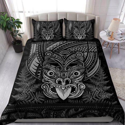 Maori Haka Dance Black Bedding Set TN TNA15072101.S2