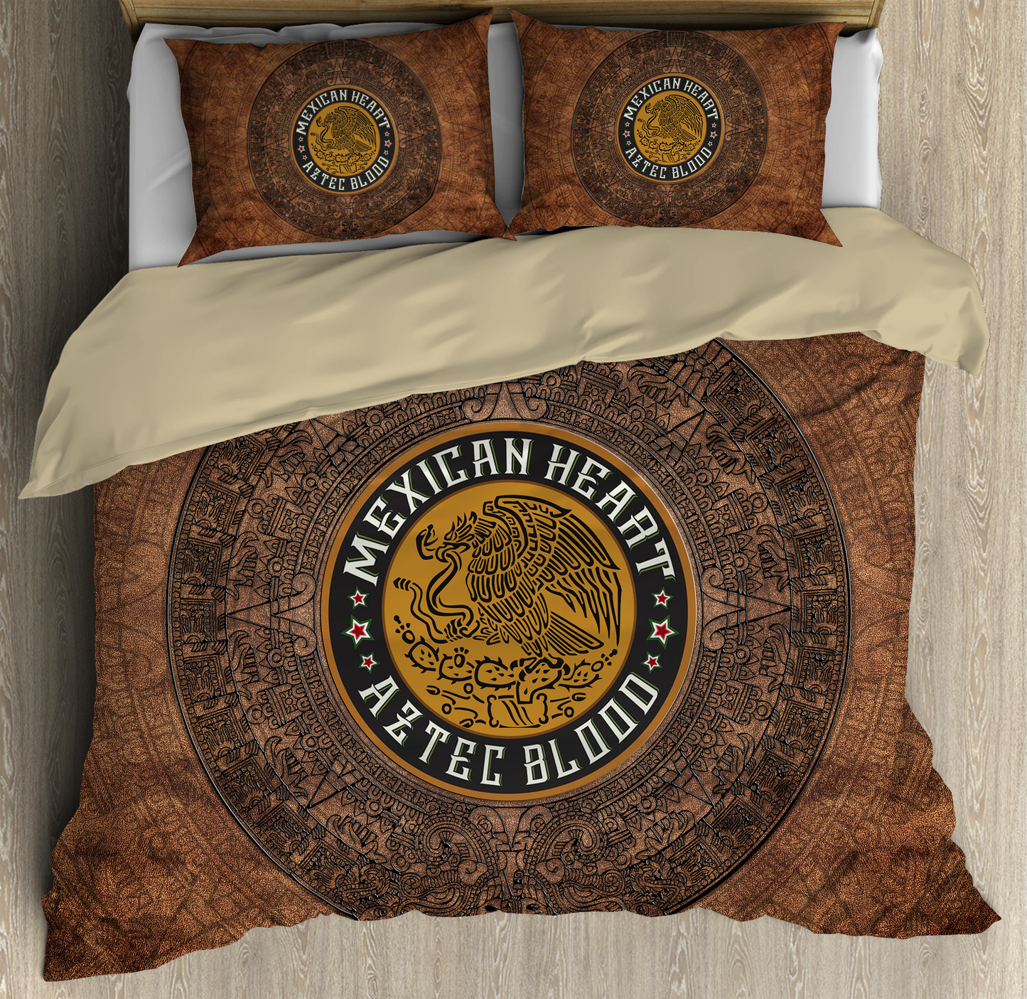 Mexican Heart- Aztec Blood Aztec Bedding Set