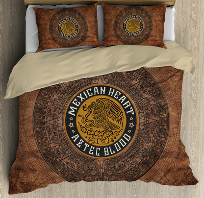 Mexican Heart- Aztec Blood Aztec Bedding Set
