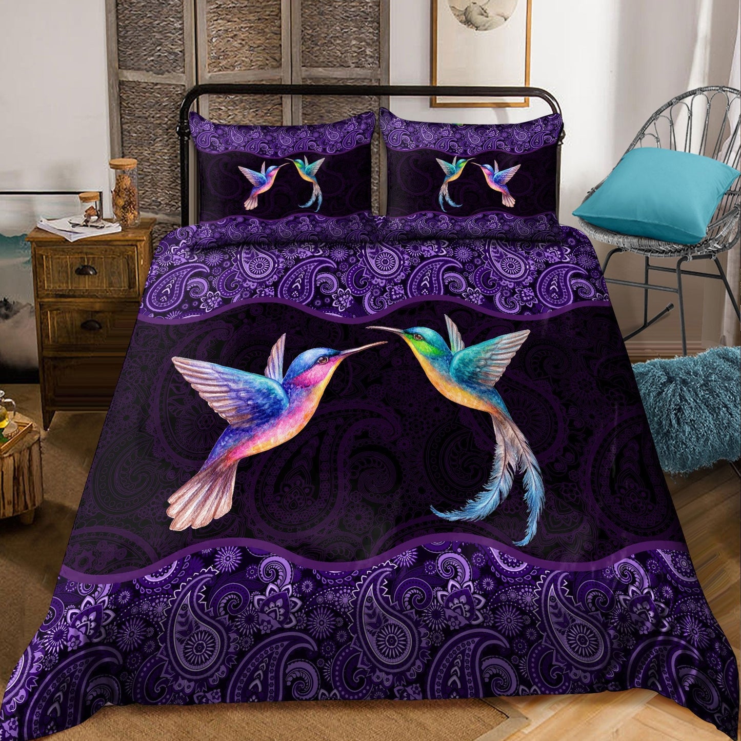Hummingbird Bedding Set