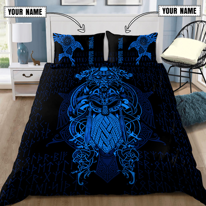 Premium Raven Of Odin 3D All Over Printed Bedding Set