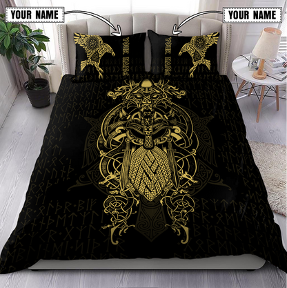 Premium Raven Of Odin 3D All Over Printed Bedding Set
