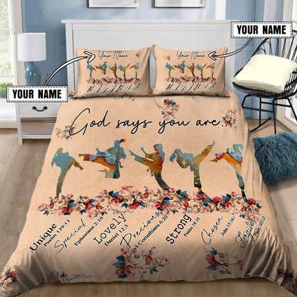 Customize Name Karate Bedding Set MH26042104