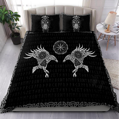 Premium Raven Of Odin Bedding Set