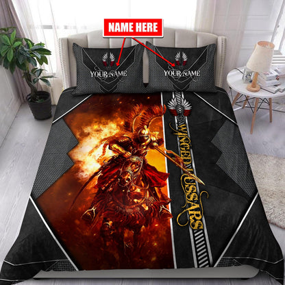 Personalized Polish Winged Hussars Bedding Set Limited Version 1