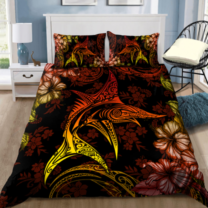 Fishing Decor Marlin fishing design 3d print Bedding set MH30062102
