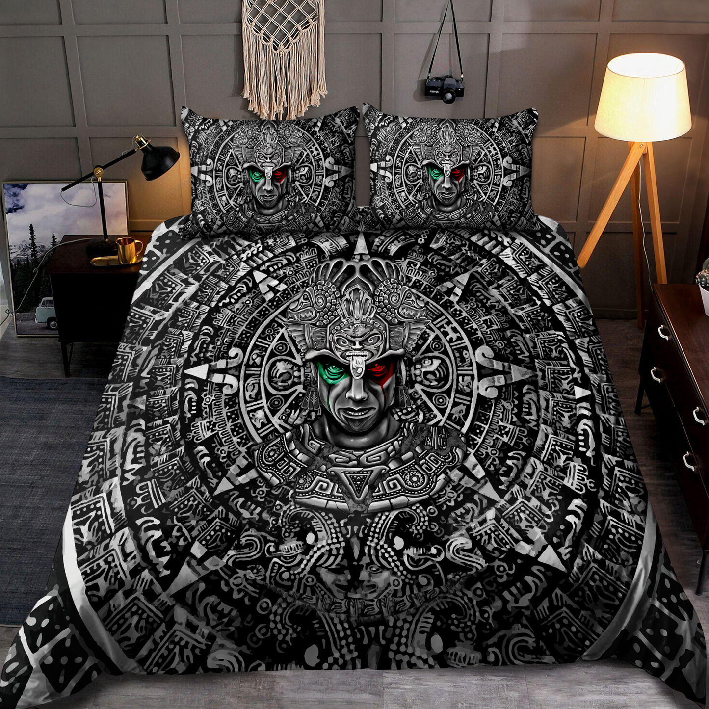 Aztec Warrior Mexican Bedding Set DQB10032104JJ
