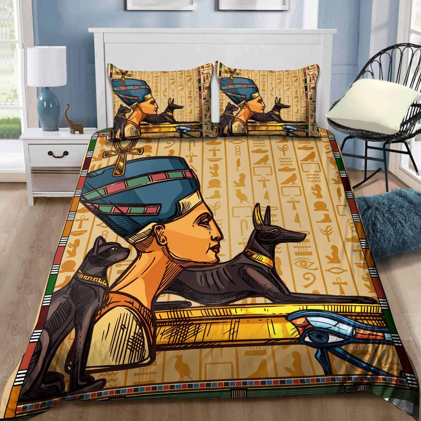 Ancient Egypt 3D All Over Printed Bedding Set
