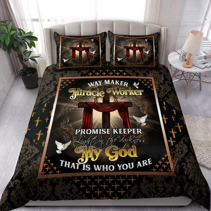 Jesus Way Maker 3D All Over Printed Bedding Set NTN11012101VH