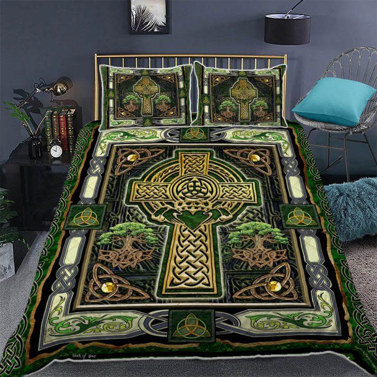 Irish Cross Saint Patrick Day 3D All Over Printed Bedding Set