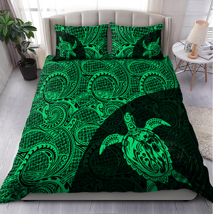 Kanaka Maoli (Hawaiian) Polynesian Turtle Bedding Set