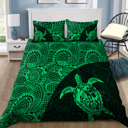 Kanaka Maoli (Hawaiian) Polynesian Turtle Bedding Set