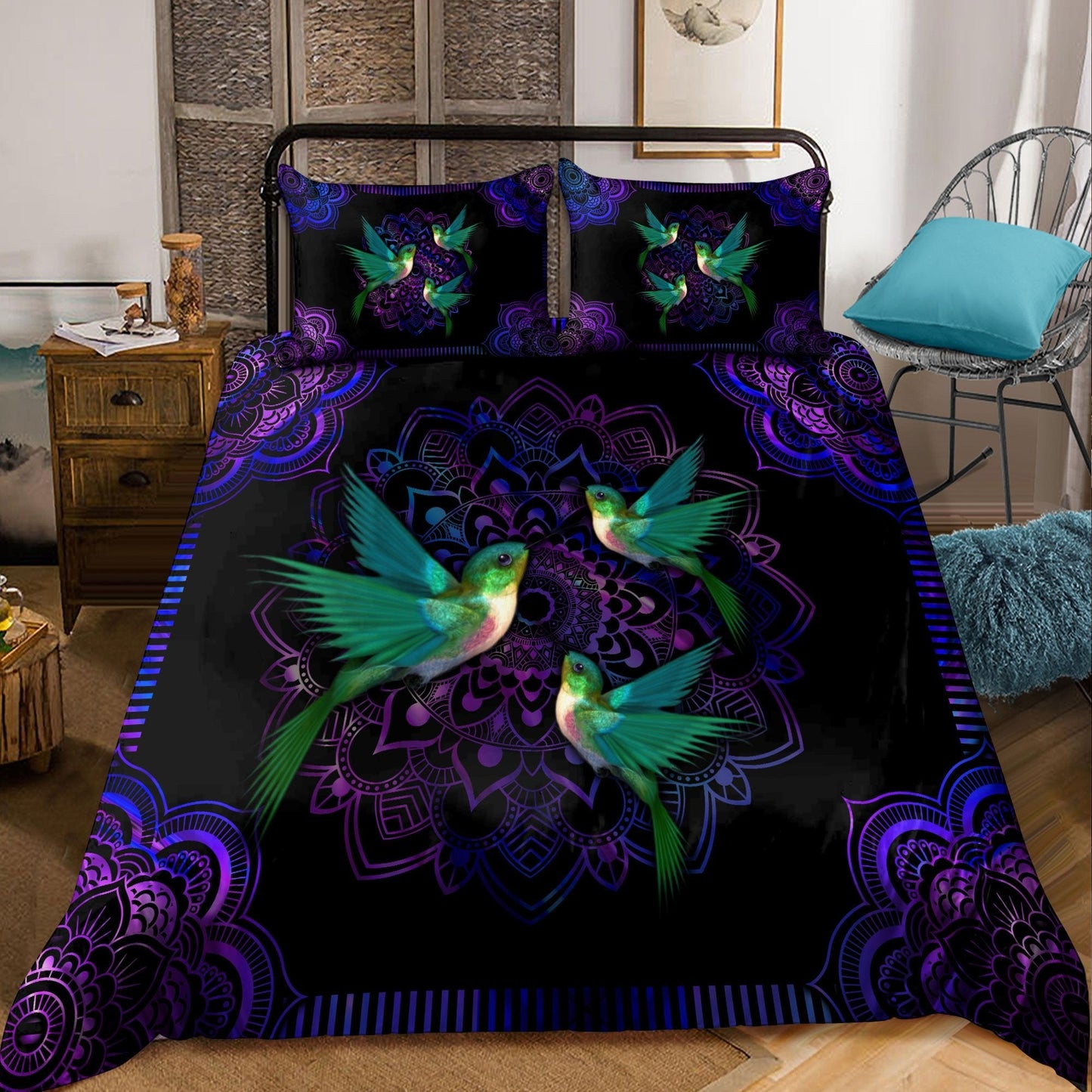 Hummingbird Bedding Set