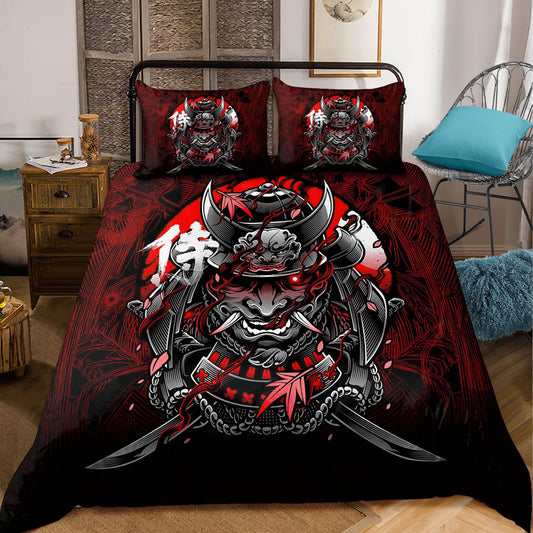 Premium All Over Printed Samurai Bedding Set MEI
