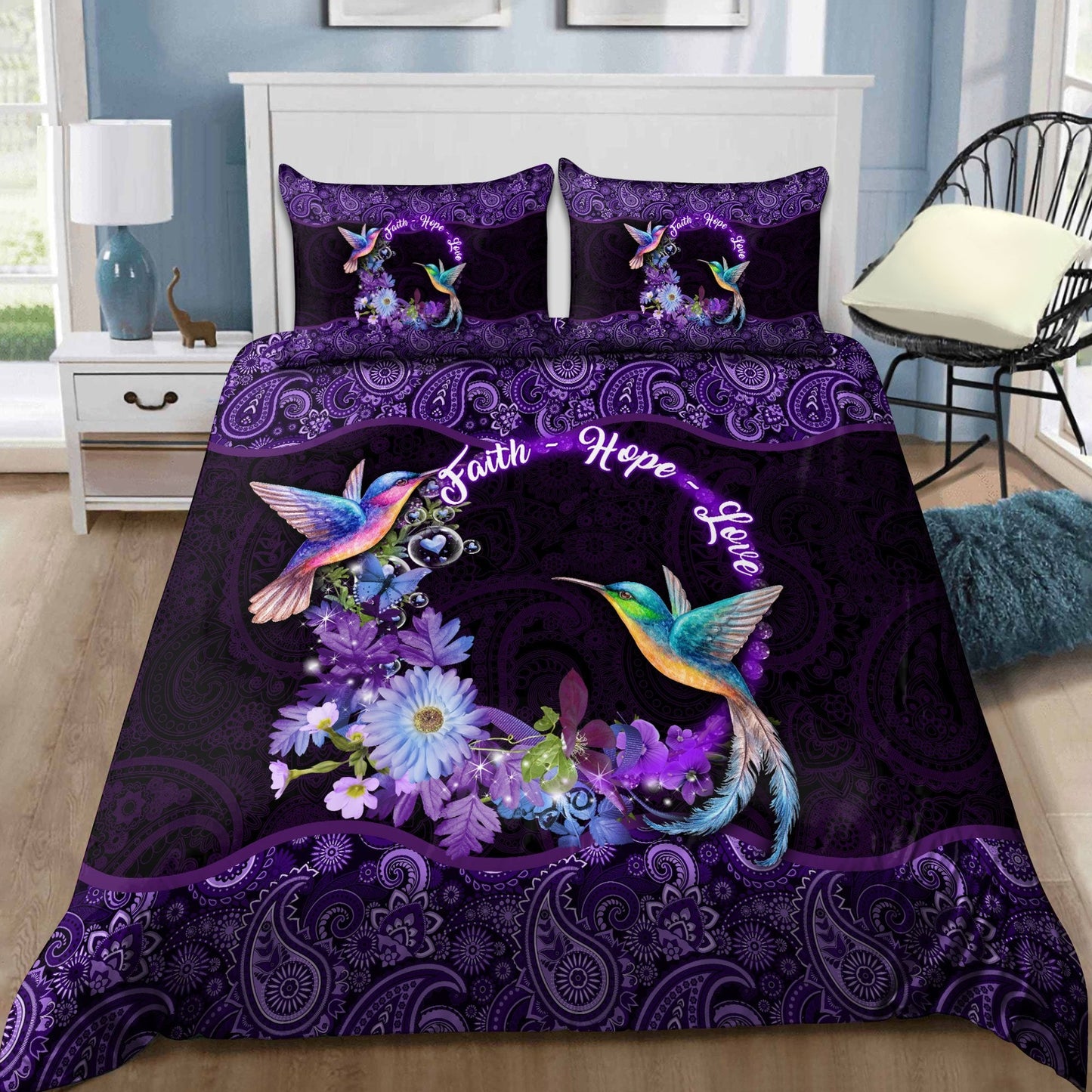 Hummingbird Bedding Set