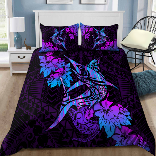 Fishing Decor Marlin Colourful design 3d print Bedding set DA29062105