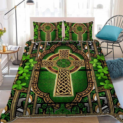 Irish St Patrick Day 3D All Over Printed Bedding Set