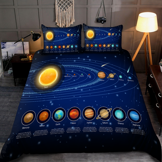 Solar System Area Bedding Set 01