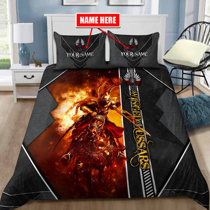 Personalized Polish Winged Hussars Bedding Set Limited Version 1