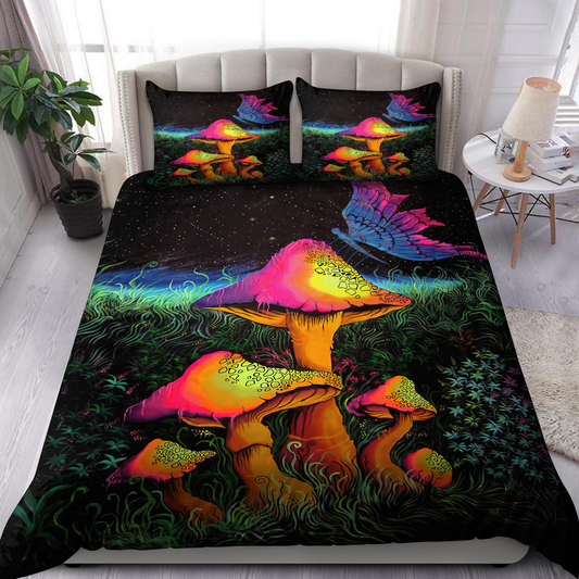 Loving Mushroom Bedding Set