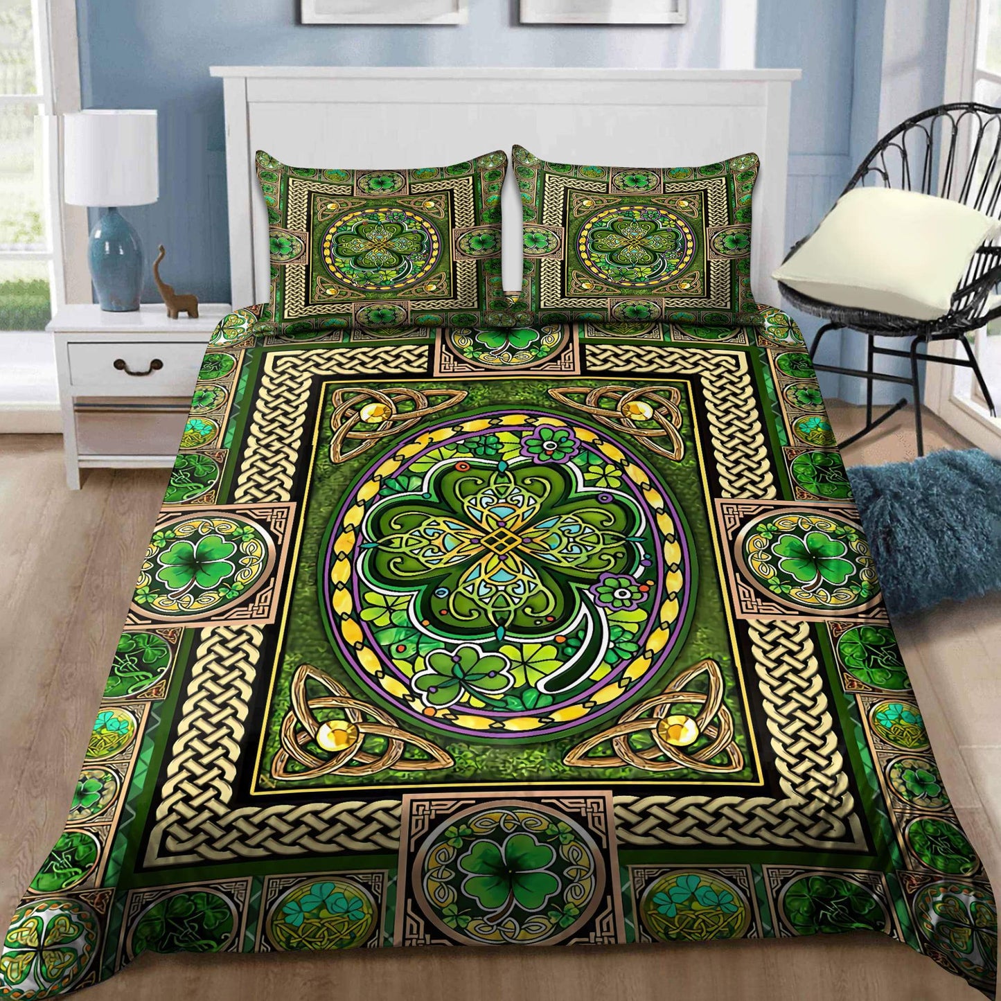 Irish Saint Patrick Day 3D All Over Printed Bedding Set
