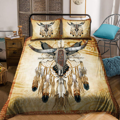Native American Wolf 3D All Over Printed Bedding Set