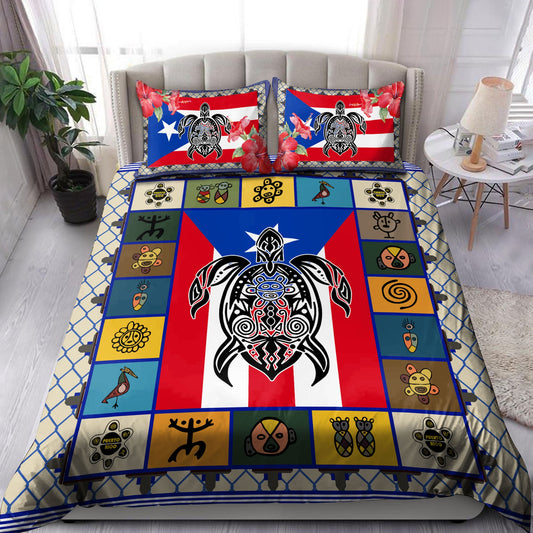 Puerto Rico Art 3D Printed Bedding Set