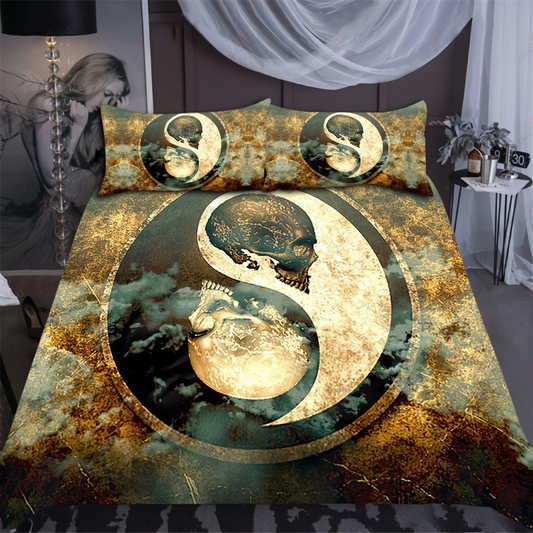 Premium Skull 3D All Over Printed Bedding Set