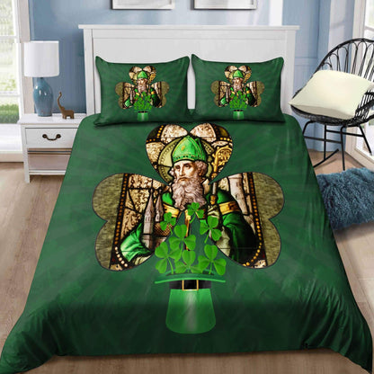 Shamrock Saint Patrick's Day 3D Design print Bedding set