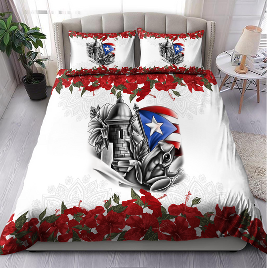 Maga Flower Puerto Rico Bedding Set