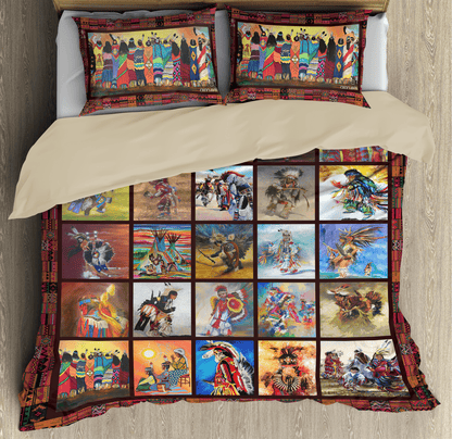 Native American 3D All Over Printed Bedding Set
