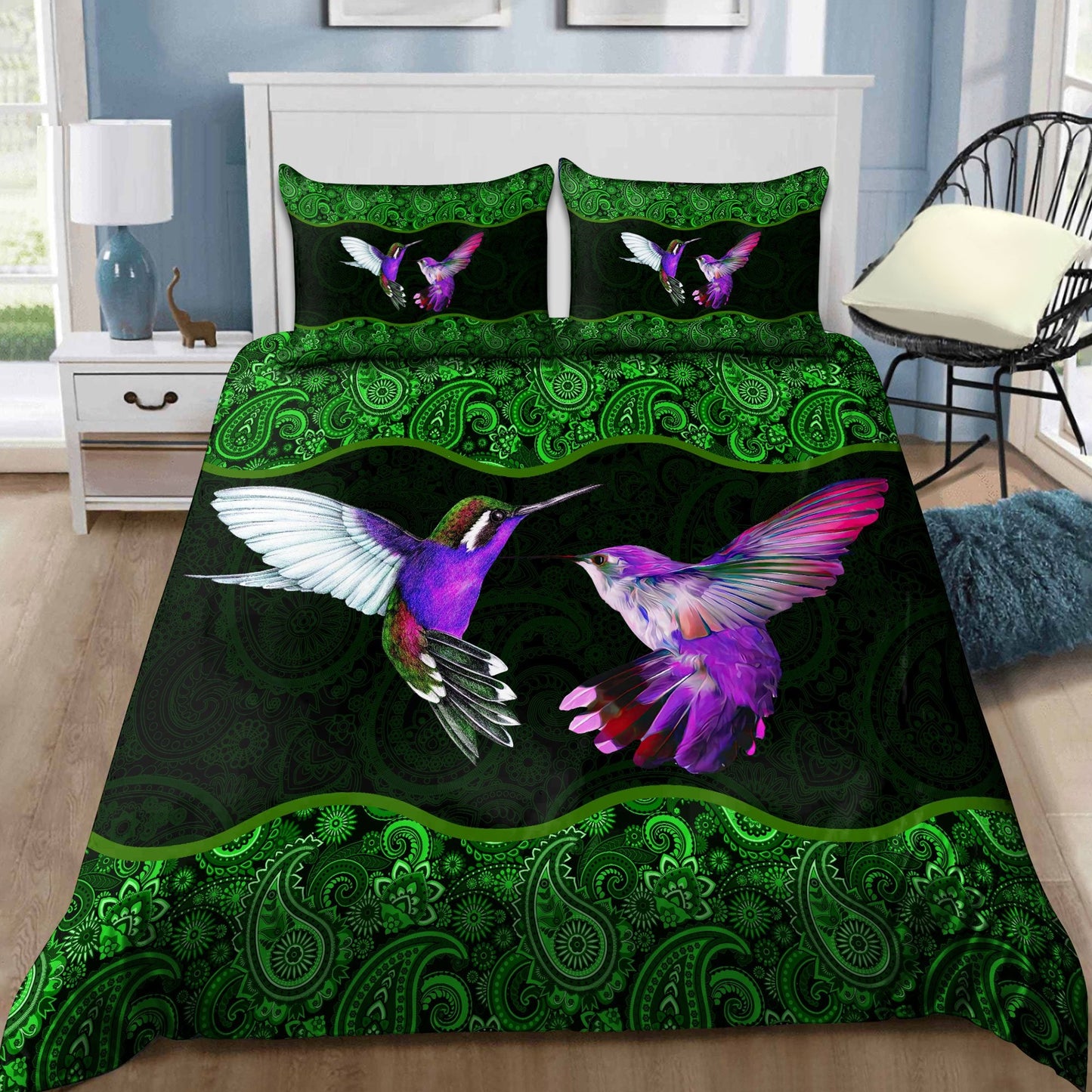 Hummingbird Bedding Set