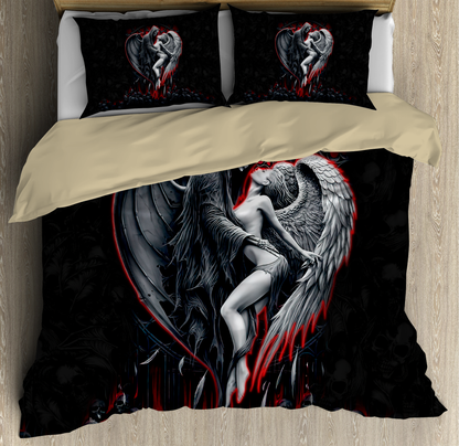 Skull And Beauty Bedding Set