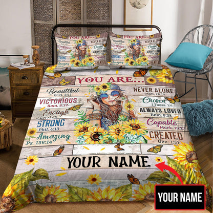 Hippie Girl You Are Bedding Set