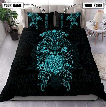 Premium Raven Of Odin 3D All Over Printed Bedding Set
