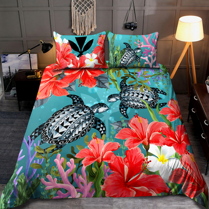 Kanaka Maoli (Hawaiian) Polynesian Bedding Set