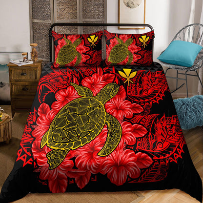 Kanaka Maoli (Hawaiian) Polynesian Bedding Set