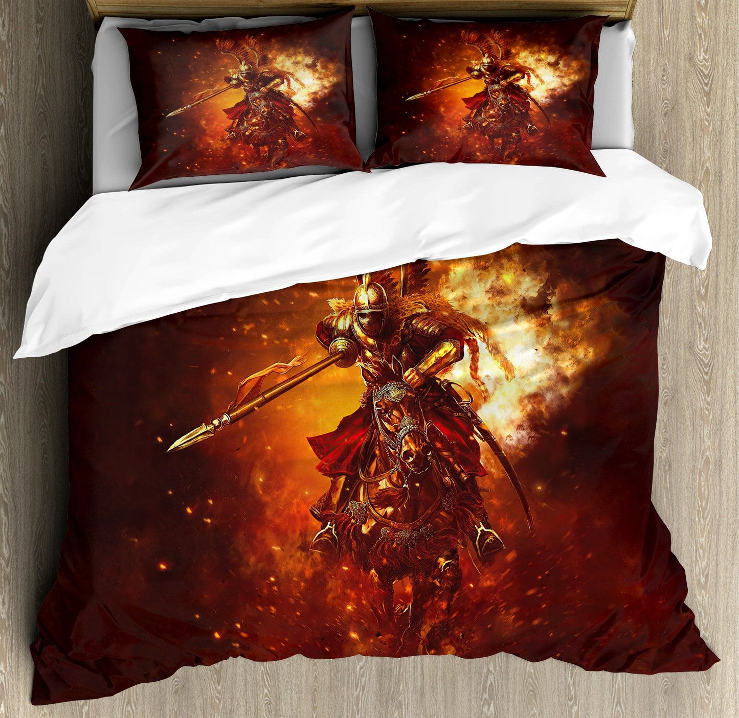 Premium Polish Winged Hussars Bedding Set
