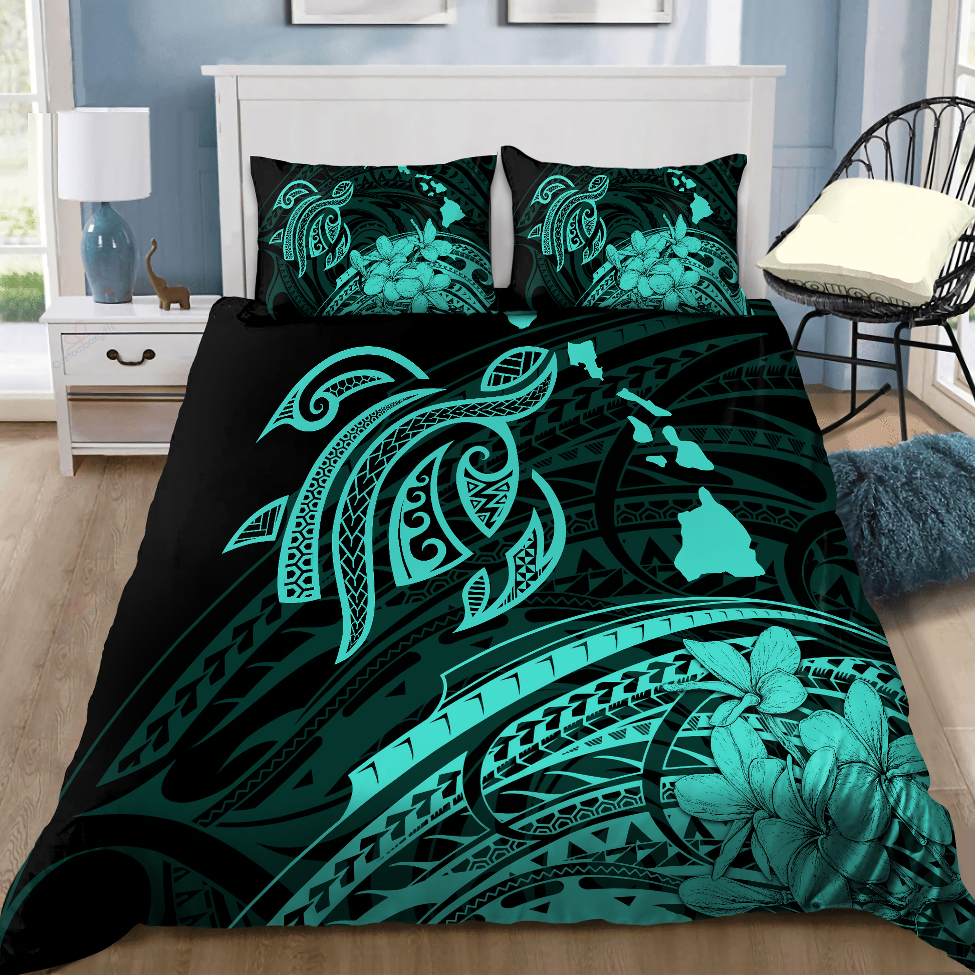 Kanaka Maoli (Hawaiian) Polynesian Bedding Set - Amaze Style™