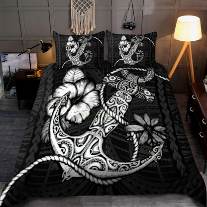 Kanaka Maoli (Hawaiian) Polynesian Anchor Bedding Set
