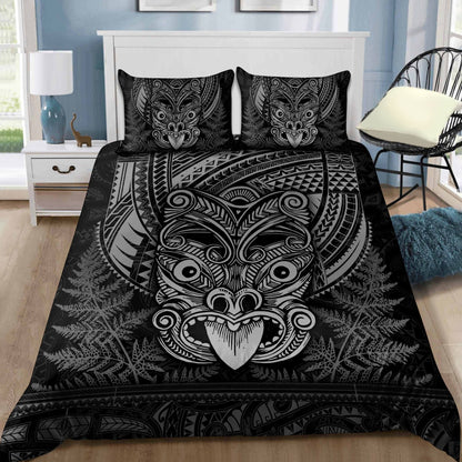 Maori Haka Dance Black Bedding Set TN TNA15072101.S2