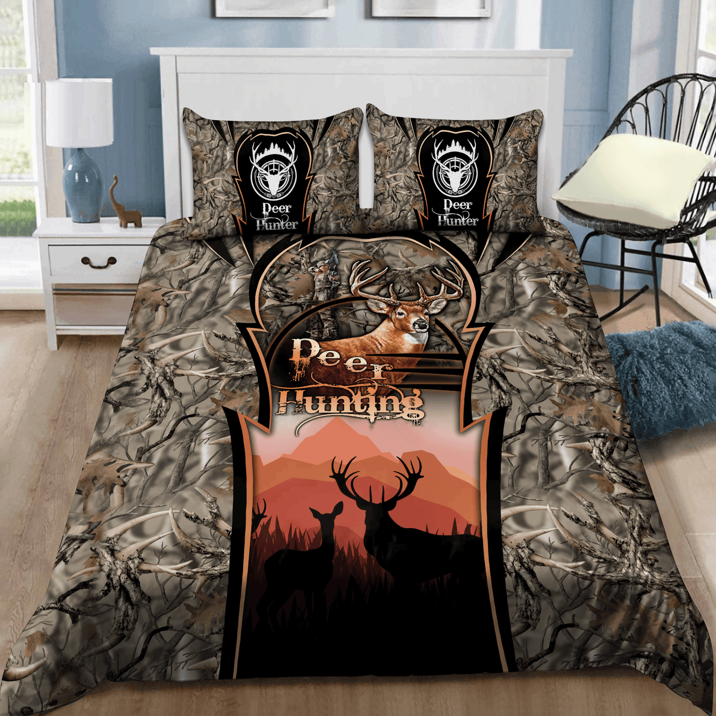 Deer Hunting Bedding Set no1