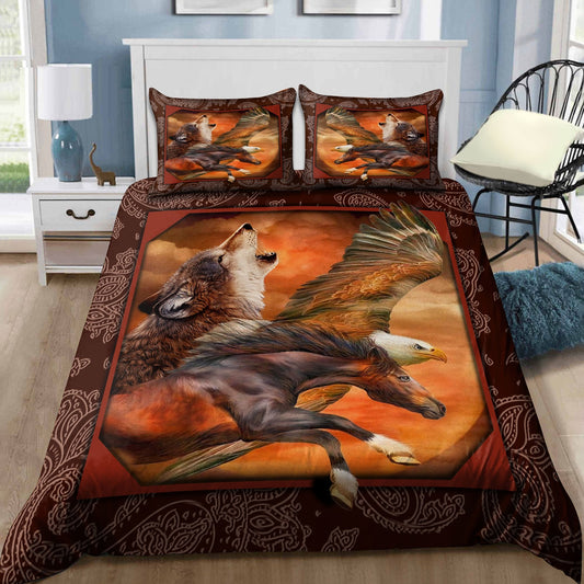 Native American 3D All Over Printed Bedding Set